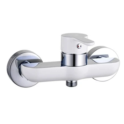Imagen de EISL disegno nuevo de ducha monomando, 1 pieza, color blanco Chrome, ni168dinwcr