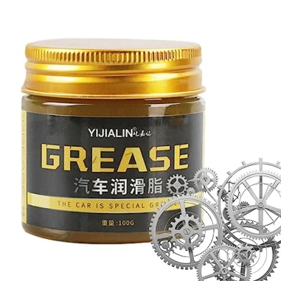 Imagen de Rianpesn Grasa para Ruedas,Grasa lubricante Frenos Alto Rendimiento 100 g Ruedas Cubos automóviles, Superficies metálicas