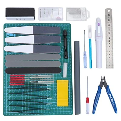 Imagen de WiMas 33PCS Gundam Modeler Builder&#039;s Tools, Herramientas de Modelismo, Hobby Building Craft Set