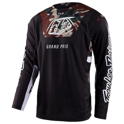 Imagen de Troy Lee Designs GP Pro Jersey Blends Camo Black/Green XL