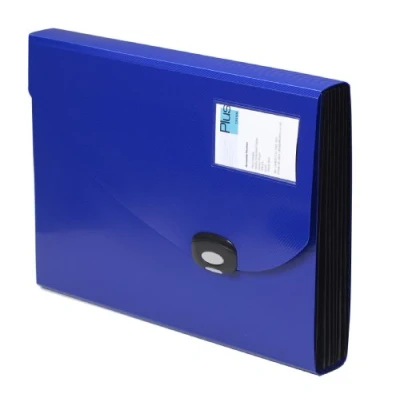 Imagen de Rapesco 0677 Carpeta Archivadora Tipo Acordeón A4+ con 13 Compartimentos, Azul