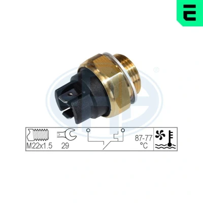 Imagen de Interruptor de temperatura, ventilador del radiador ERA 330167