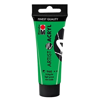 Imagen de Marabu &#039;Marabu acrílico color &quot;Artist, 22 ml, lichtgrn