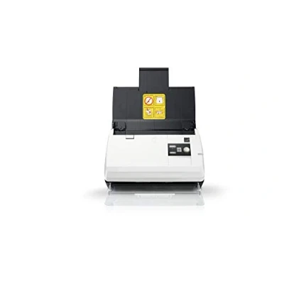 Imagen de Plustek SmartOffice PN30U Escáner de Documentos dúplex en Red con detección ultrasónica Doble Hoja (ADF, 600 PPP, 30 ppm) Que Incluye Software DocAction para Windows y Mac