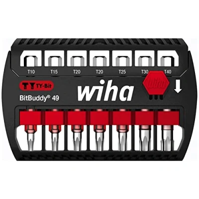 Imagen de WIHA 42115 Juego de bits BitBuddy®, en TY 49 mm SB 7946TY 505 BitBuddy Ref. SB7946TY505