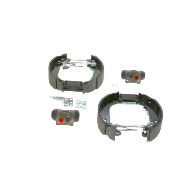 Imagen de BOSCH 0 204 114 013 Kit frenos, disco de tambor con accesorios, cilindro freno rueda RENAULT: 19 II Chamade, I Hatchback