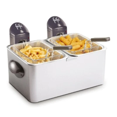 Imagen de Frifri 2*1,5 kg frietjes; 2*4,5l; 3200w ; metaal mantel, 10jaar F1998