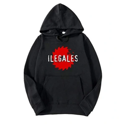 Imagen de Sudadera ILEGALES Rock Punk macarra español Algodon Calidad 300grs (S)