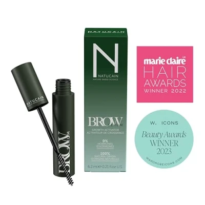 Imagen de Natucain Eyebrow growth Serum para cejas perfectas 6.2ml el crecimiento de 0 Hormonas 100% Origen Natural I Resultados 6 8 semanas