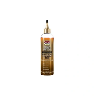 Imagen de African Pride Black Castor Miracle Braid &amp; Scalp Enjuague limpiador, sin encrespamiento, espuma, 355 ml
