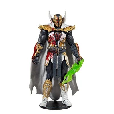 Imagen de McFarlane Toys, 7 Pulgadas Malefik Spawn (Discípulo Sangriento) Mortal Kombat 11 Figura con 22 Partes móviles, Coleccionable de Base Soporte coleccionista, a Partir