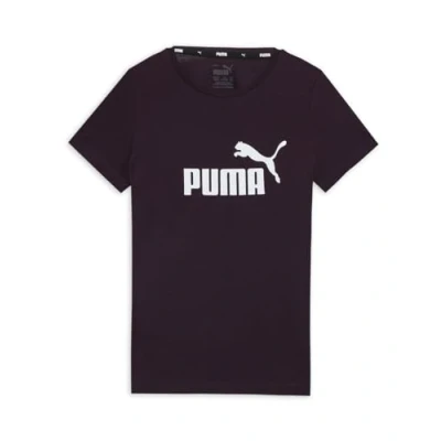 Imagen de PUMA ESS Logo tee G, Camisetas Chicas, Midnight Plum, 587029