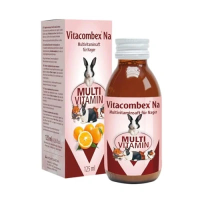 Imagen de Quiko Vitacombex NA 125ml Zumo multivitamínico para roedores un aporte vitamínico óptimo