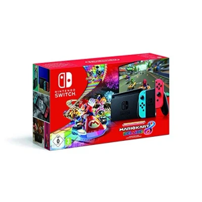 Imagen de Consola Nintendo Switch Rojo Neón / Azul + Mario Kart 8 Deluxe (descargable