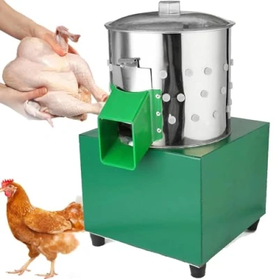 Imagen de Máquina desplumadora de Plumas Paloma Pollo pequeña, Aves Corral Acero Inoxidable, depiladora para Corral, pájaros, Patos, Pavos, codornices