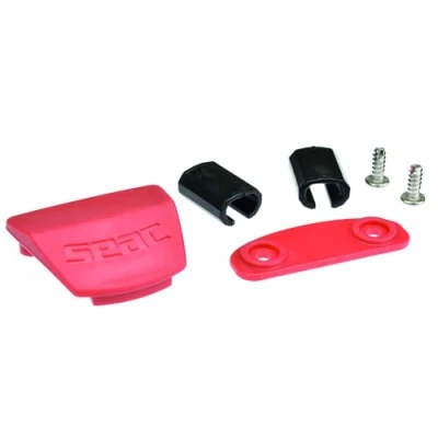 Imagen de SEAC Assembly Kit de Tornillos Montaje para Aletas largas Motus/Booster, Unisex Adulto, Blanco