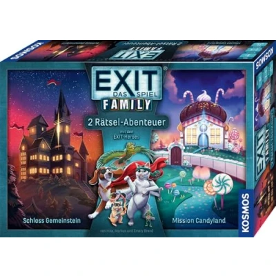 Imagen de Exit® Das Spiel Family: Schloss Gemeinstein/Mission Candyland: