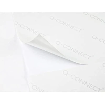 Imagen de ETIQUETA ADHESIVA Q CONNECT KF15386 TAMAðO 38,1X21,2 MM FOTOCOPIADORA LASER INK JET CAJA CON 100 HOJAS DIN A4