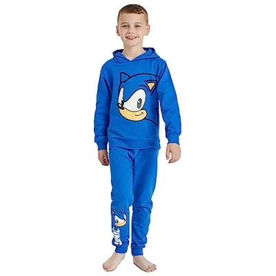Imagen de Sonic The Hedgehog Sudadera con capucha para niños, Sonic, 4 5 años