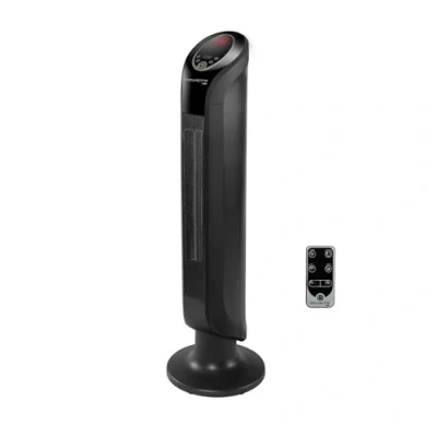 Imagen de Calefactor Rowenta Intense Comfort SO9420, 2400 W, Cerámico, 40 m², 3 Velocidades, Temperatura Automática, Oscilación, Silencioso, LED, ECO, Negro