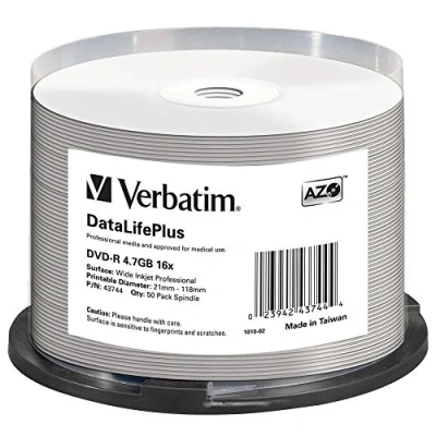 Imagen de Verbatim Dvd r 16x Datalifeplus