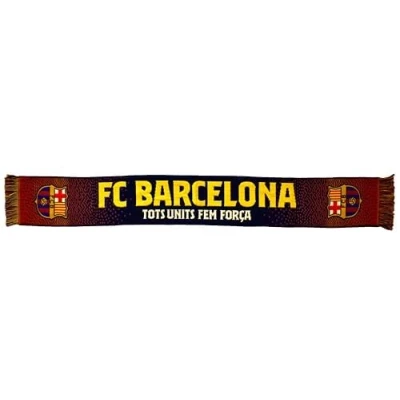 Imagen de Barcelona FC Bufanda Con Licencia Barça Telar Nº47 140x20 cm