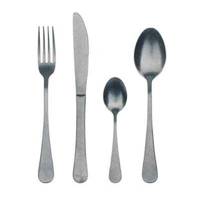 Imagen de BERGNER Q3461 Cuberteria de 24 Piezas en Acero Inoxidable colección Munich Stonewash