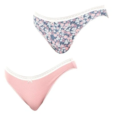 Imagen de JANIRA Pack 2 Bragas Mujer Mini Coquette Algodón JPB4. Algodon, Mujer, Algodon Ropa Interior Braguitas
