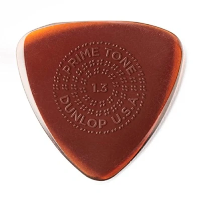 Imagen de JIM DUNLOP Púas Primetone Pequeño Triangulo grip 1,3 mm Saco de 12