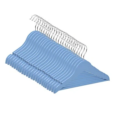 Imagen de COM FORT HOUSE Percha Madera Cadete Infantil Color Azul de Arce con Muescas Antideslizantes 30 x 1.2 22 cm Pack 12 Unidades
