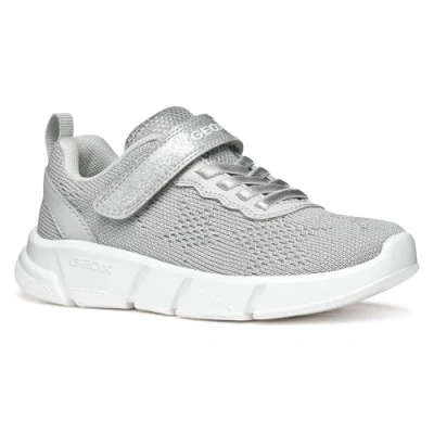 Imagen de Geox ARIL GIRL Zapatillas para niños, Talla: 30, Silver Zapatos