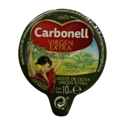 Imagen de Aceite de Oliva Caja 120 unidades Carbonell Virgen Extra Monodosis 10 ml
