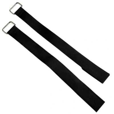 Imagen de Paquete de 2 bridas reutilizables con hebilla metal resistente (4 x 70 cm)