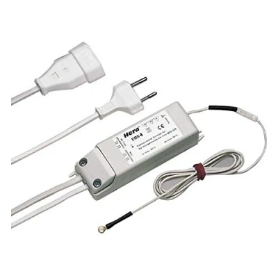 Imagen de Hera Interruptor Táctil Electrónico de 400 W, Relé 240 V, Blanco, 2 Terminales, Contacto Normalmente Abierto