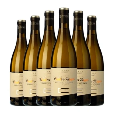 Imagen de Cuatro Rayas Fermentado en Barrica Verdejo Rueda 75 cl Vino blanco (Caja de 6 Botellas cl)
