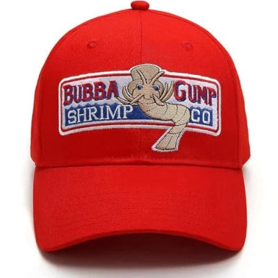 Imagen de Himozoo Gorra de béisbol ajustable Bubba Gump Shrimp Co. Sombreros bordados Snapback