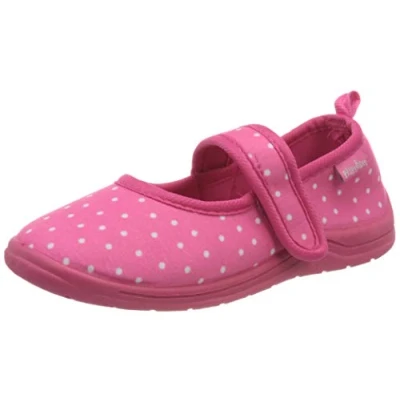 Imagen de Playshoes Pantuflas, Pantuflas Unisex niños, Puntos, 26/27 EU