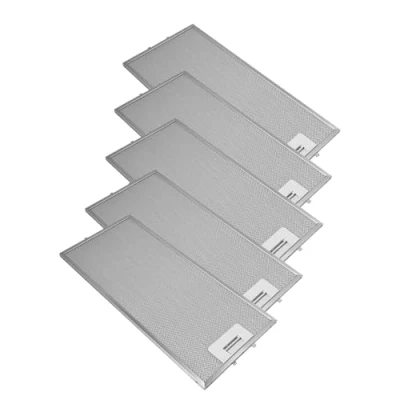 Imagen de AllSpares Filtro metálico (5 unidades) para campanas extractoras AEG 50268357006 (430 x 200 10 mm)