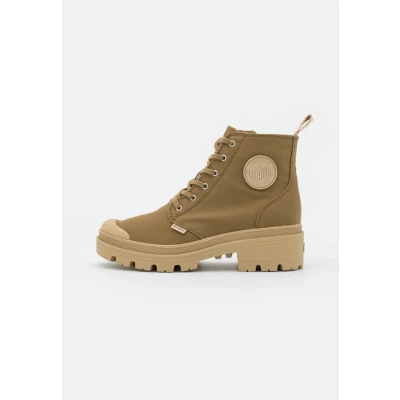 Imagen de Palladium Vegan Pallabase Botines bajos, Mujer, Talla: 38, Butternut Zapatos