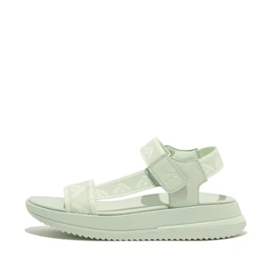 Imagen de Fitflop Surff Webbing Back Strap Sandals, Sandalia Mujer, Sagebrush, 41 EU