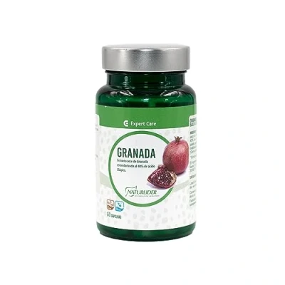 Imagen de Naturlider Granada, Compemento Alimenticio a Base de Extracto Seco Granada 60 Cápsulas