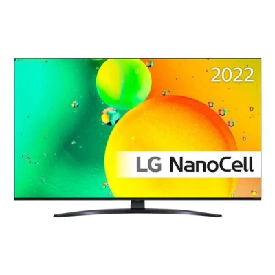 Imagen de TV LED 75&quot; LG 75NANO766QA, UHD 4K, Procesador Inteligente α5 Gen5 AI Processor Smart TV, DVB T2 (H.265), Azul Oscuro Ceniza