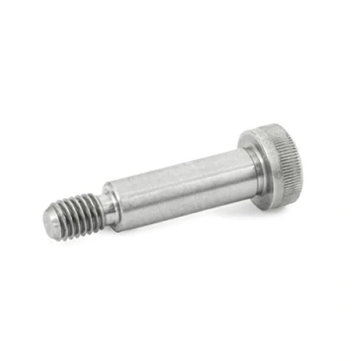 Imagen de Ganter Normelemente ISO 7379 12 M10 60 NI Tornillos de Acero Inoxidable con Cintura, Plata, Länge l1: 60mm