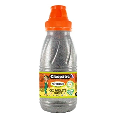 Imagen de Cleopatre GP250 MC Frasco de gel con purpurinas multicolores 250 ml Transparente