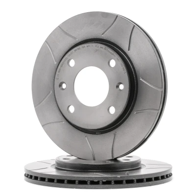 Imagen de BREMBO MAX LINE 09.5196.75 Disco de freno 247 20,4 4 ventilación interna, ranurado revestido con tornillos CITROËN: AX, Xsara Hatchback
