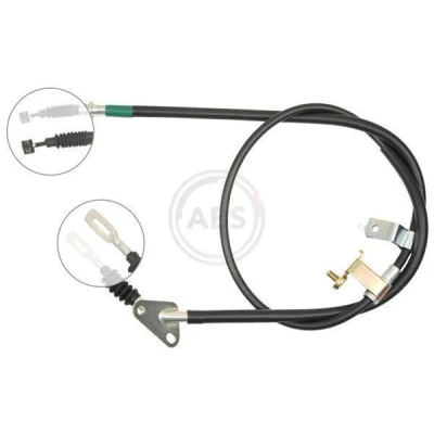 Imagen de A.B.S. K14498 Cable de Freno Mano 1653 Tambor para dirección izquierda/derecha