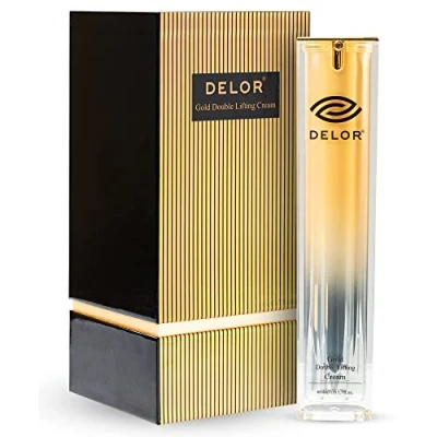 Imagen de Delor Gold Doble Crema Lifting 50 ml Cuidado facial contra las arrugas antiedad para todo tipo de piel Efecto tensor la pie