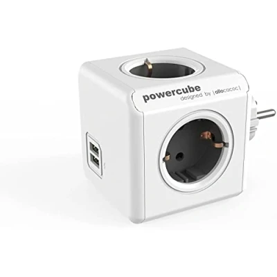 Imagen de Allocacoc POWERCUBE ORIGINAL USB, Gris Oscuro