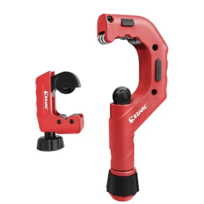 Imagen de EZARC cortatubos de 2 piezas, cortatubos, cobre alta resistencia (Ø) 6 70 mm, mini 4 28 mm para cortar acero inoxidable, acero, tubos cobre, aluminio