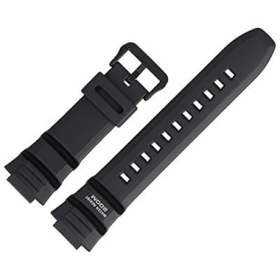 Imagen de Casio Correa de Reloj Pulsera 16mm Plastico Negro WV 200E